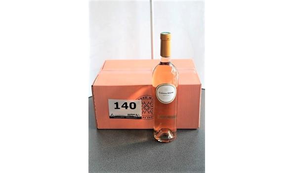 12 flessen à 75cl rosé wijn Chateau Maïme, Côtes de Provence, 2020